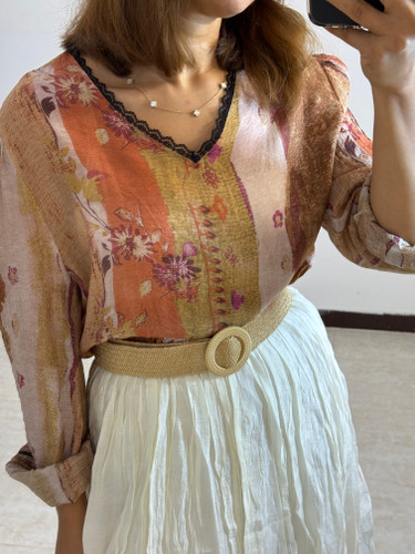 شومیز زنانه حریر